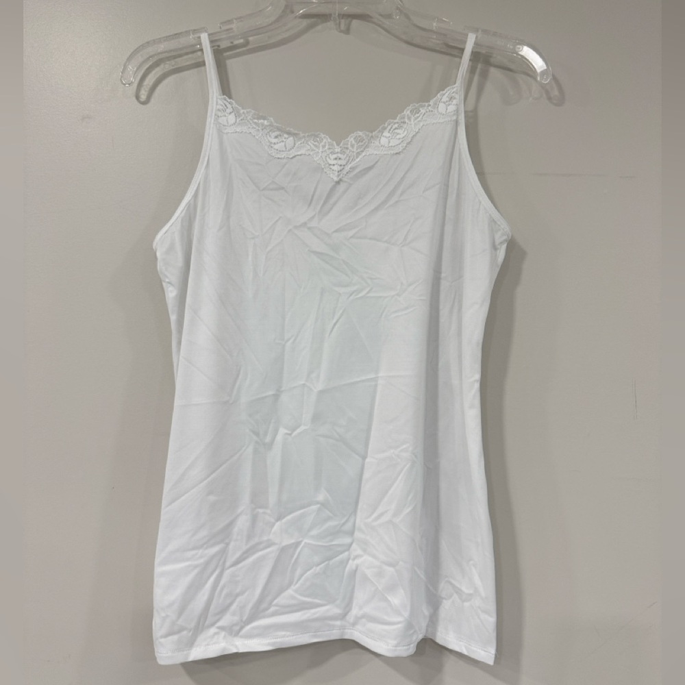 Vanity Fair White Camisole Size XL
